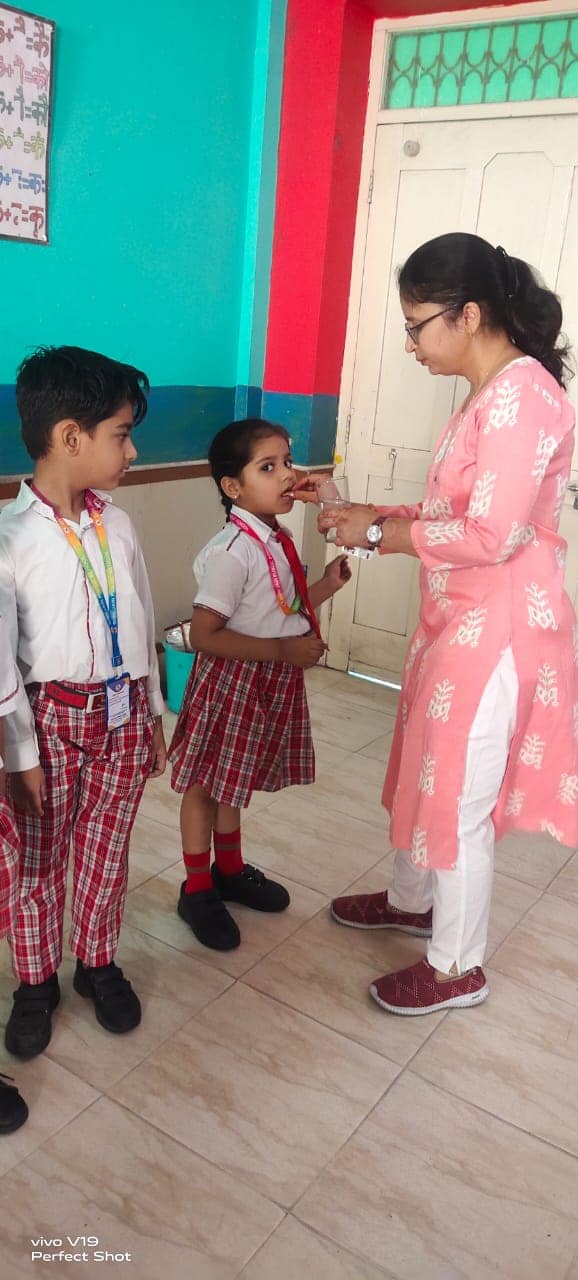HEALTH AWARENESS CAMP ON DEWORMING