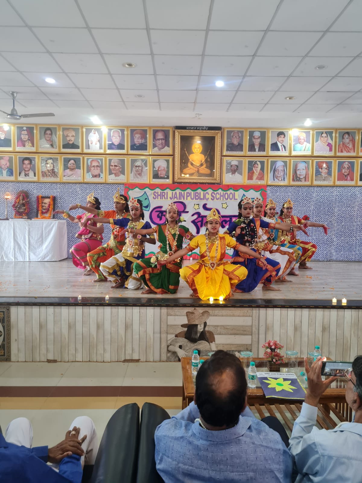 KAVI SAMMELAN AND PRIZE DISTRIBUTION CEREMONY AT SJPS ON THE EVE OF GANDHI AND SHASTRI JAYANTI