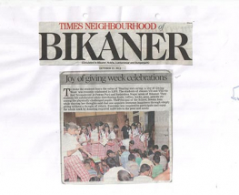 Times Neighbourhood of Bikaner