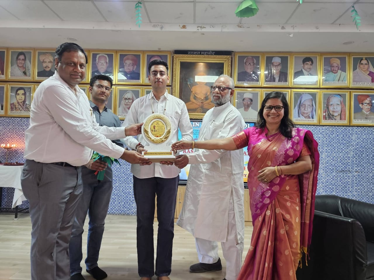 Celebrating Excellence | Felicitation Ceremony of RAS Officer Abhishek Depawat proud alumnus  at SJPS :2026