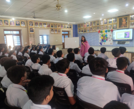 MOTIVATIONAL WORKSHOP ON HEALTHY LIFE BY DR VIBHA BAID TO CELEBRATE NUTRITION MONTH 2023